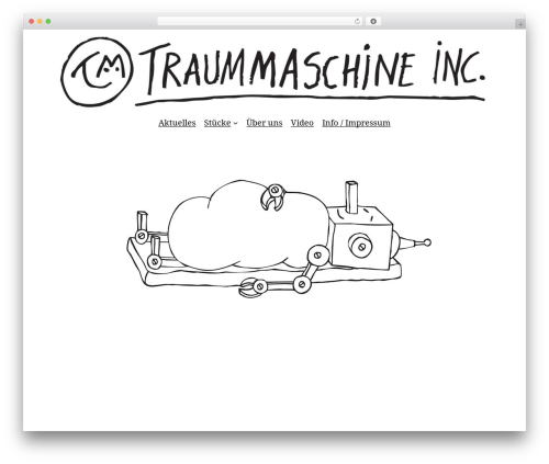 WordPress theme Gutenberg Starter Theme - traummaschineinc.net