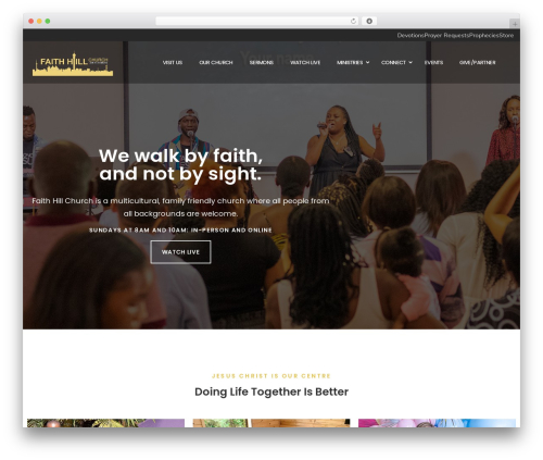 Sermone WordPress plugin - faithhillchurch.co.za