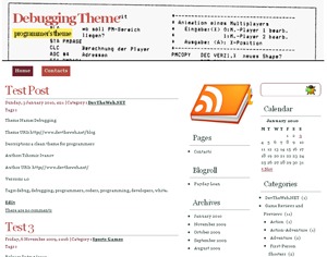 WordPress theme Debugging WordPress theme Debugging