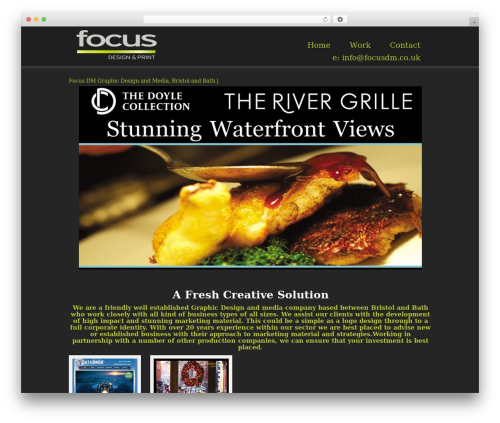 Apolo WordPress theme - focusdm.co.uk