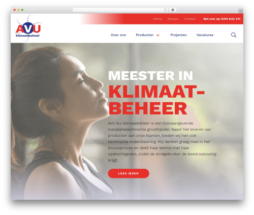 AVU WordPress theme - avu-bv.nl