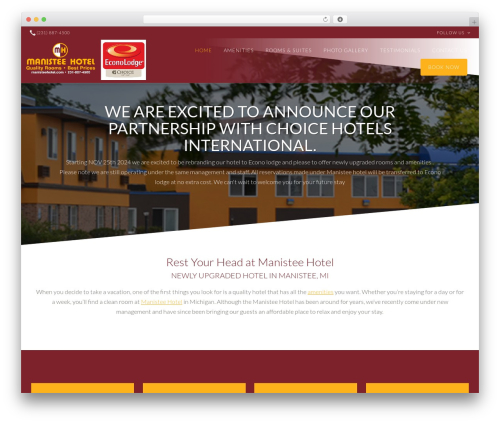 Beacon Theme WordPress theme - manisteehotel.com