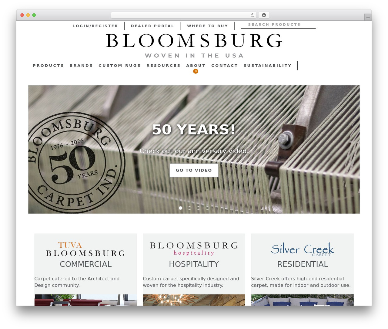 Beaver Builder Theme WordPress theme - bloomsburgcarpet.com