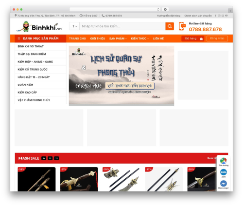 Flatsome WordPress theme - binhkhi.vn