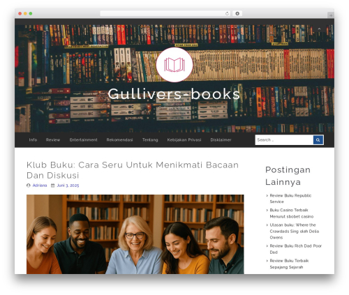 Friendly Lite WordPress theme - gullivers-books.com