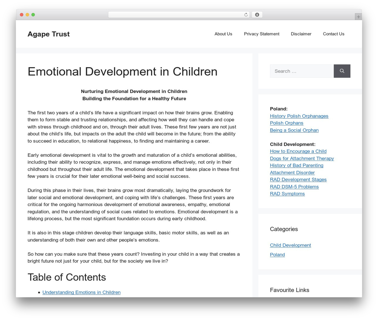 GeneratePress free WordPress theme - agape-trust.org