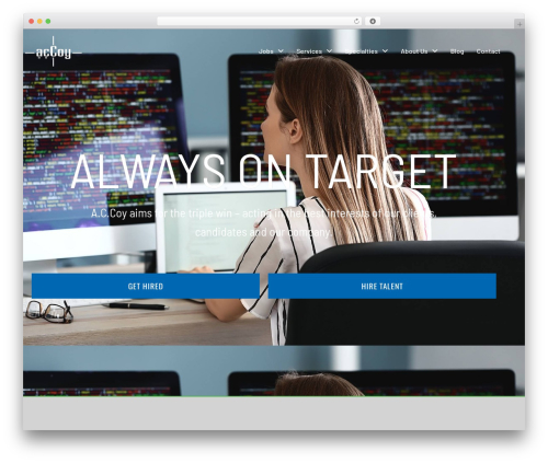 Hello Elementor WP theme - accoy.com