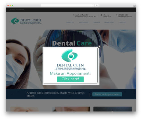 Mega Project top WordPress theme - dentalcuen.com