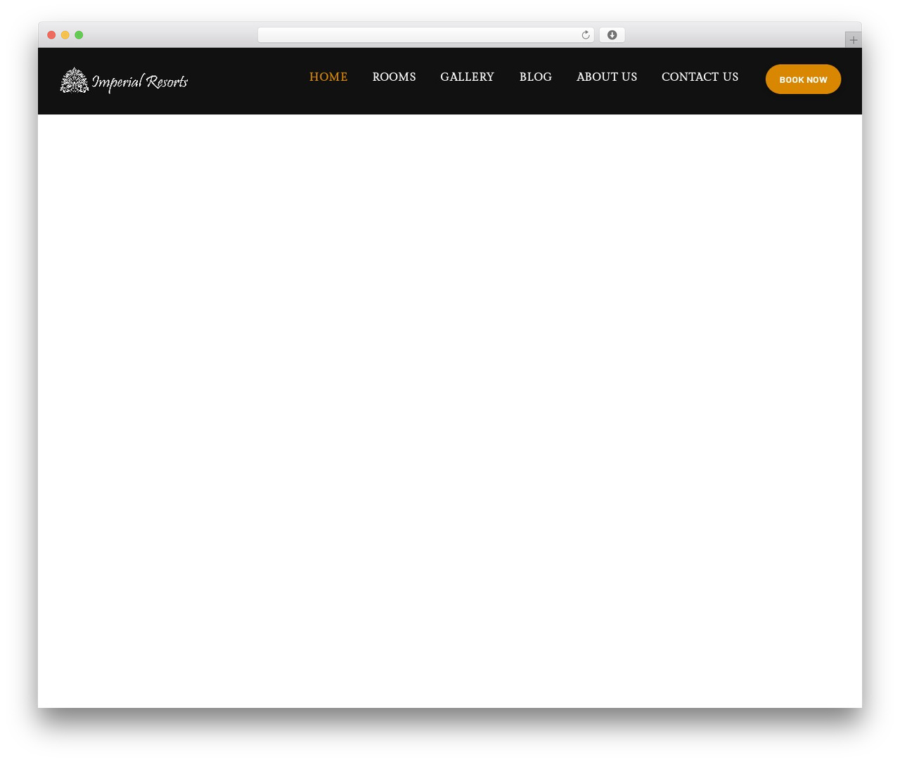 Romancy WordPress theme - imperialresorts.net