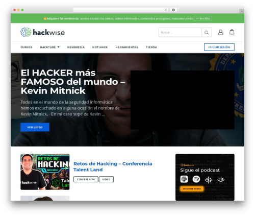 Storefront WordPress ecommerce theme - hackwise.mx