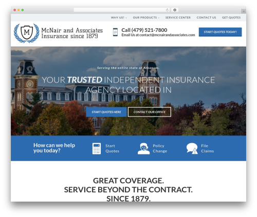 Theme WordPress Advisor Pro - mcnairandassociates.com