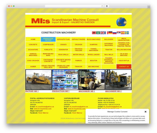 Theme WordPress Griddist - mi-machines.com Theme WordPress Griddist - mi-machines.com