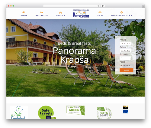 D4 bentral WordPress plugin - panorama-krapsa.si
