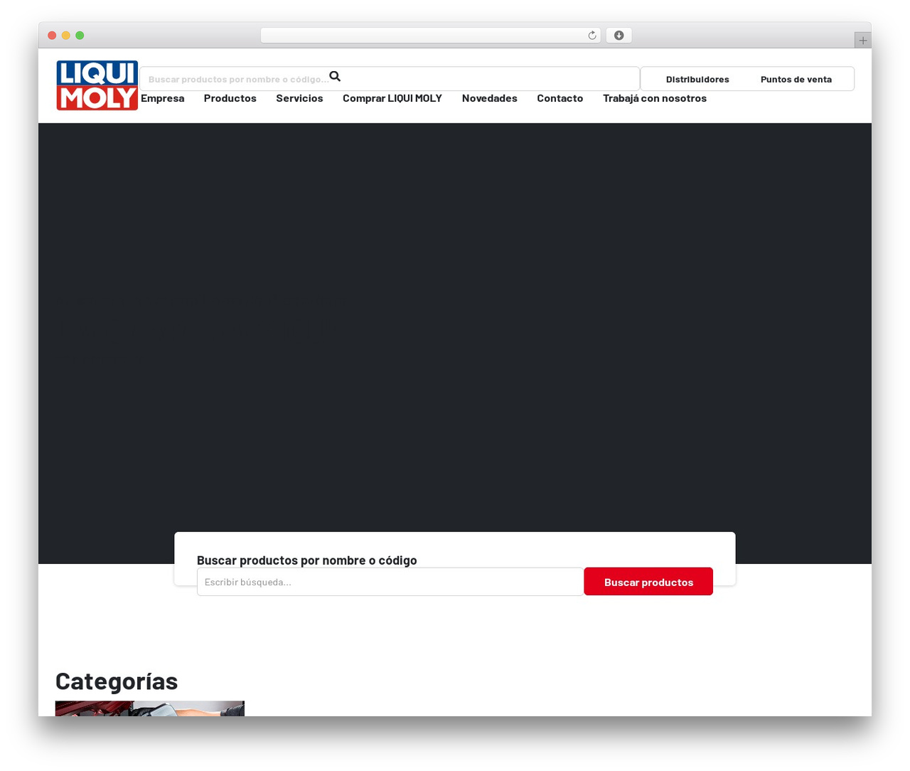 WordPress theme Hello Elementor - liqui-moly.com.ar