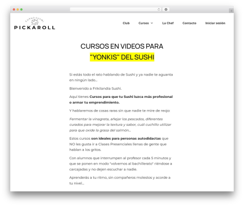 Announcer pro WordPress plugin - curso-de-sushi.com