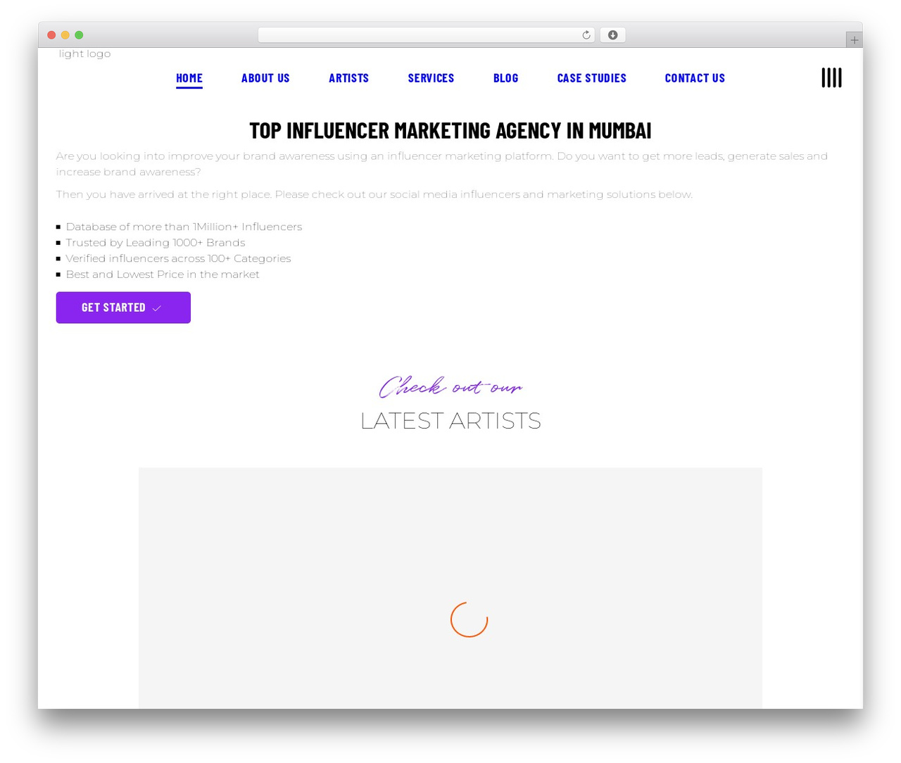 WordPress theme Vibra - www.kalakarhouse.com