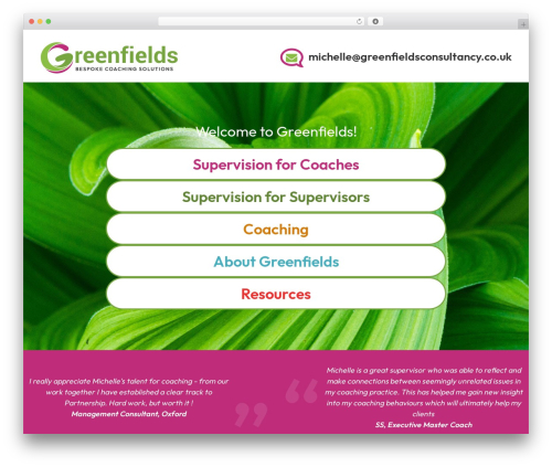 GeneratePress WordPress theme - greenfieldsconsultancy.co.uk