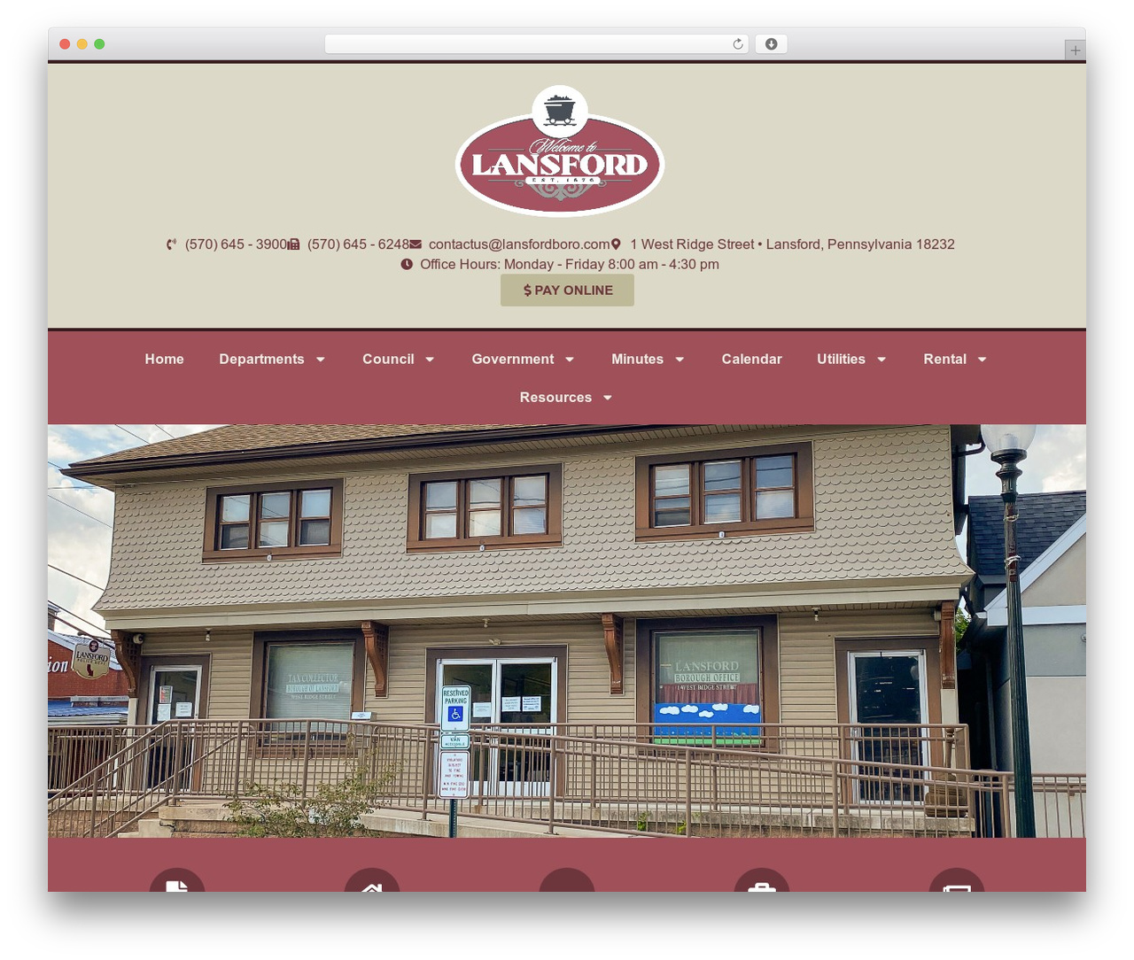 Hello Elementor WordPress theme - boroughoflansford.com