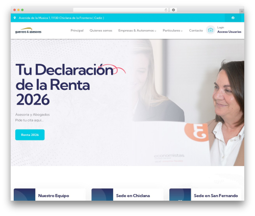 Modins themer WordPress plugin - guerreroyasesores.com