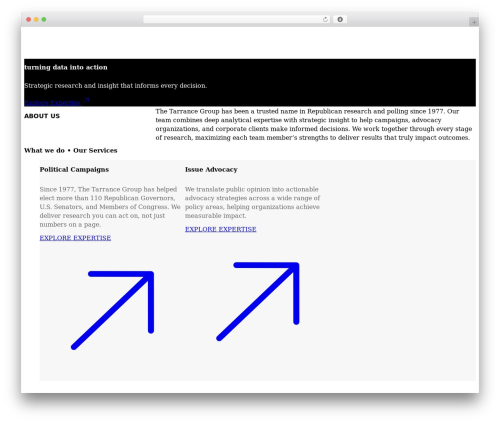 Theme WordPress Etch Theme - tarrance.com