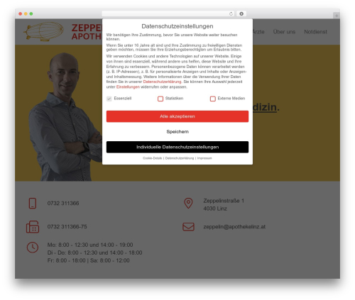 UnderStrap WP theme - www.apothekelinz.at