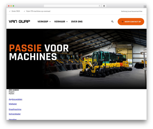 Van Gurp WordPress theme - van-gurp.nl