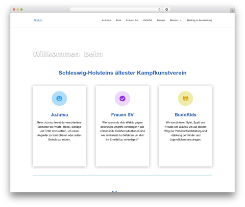 WordPress theme Divi - akatuki.de
