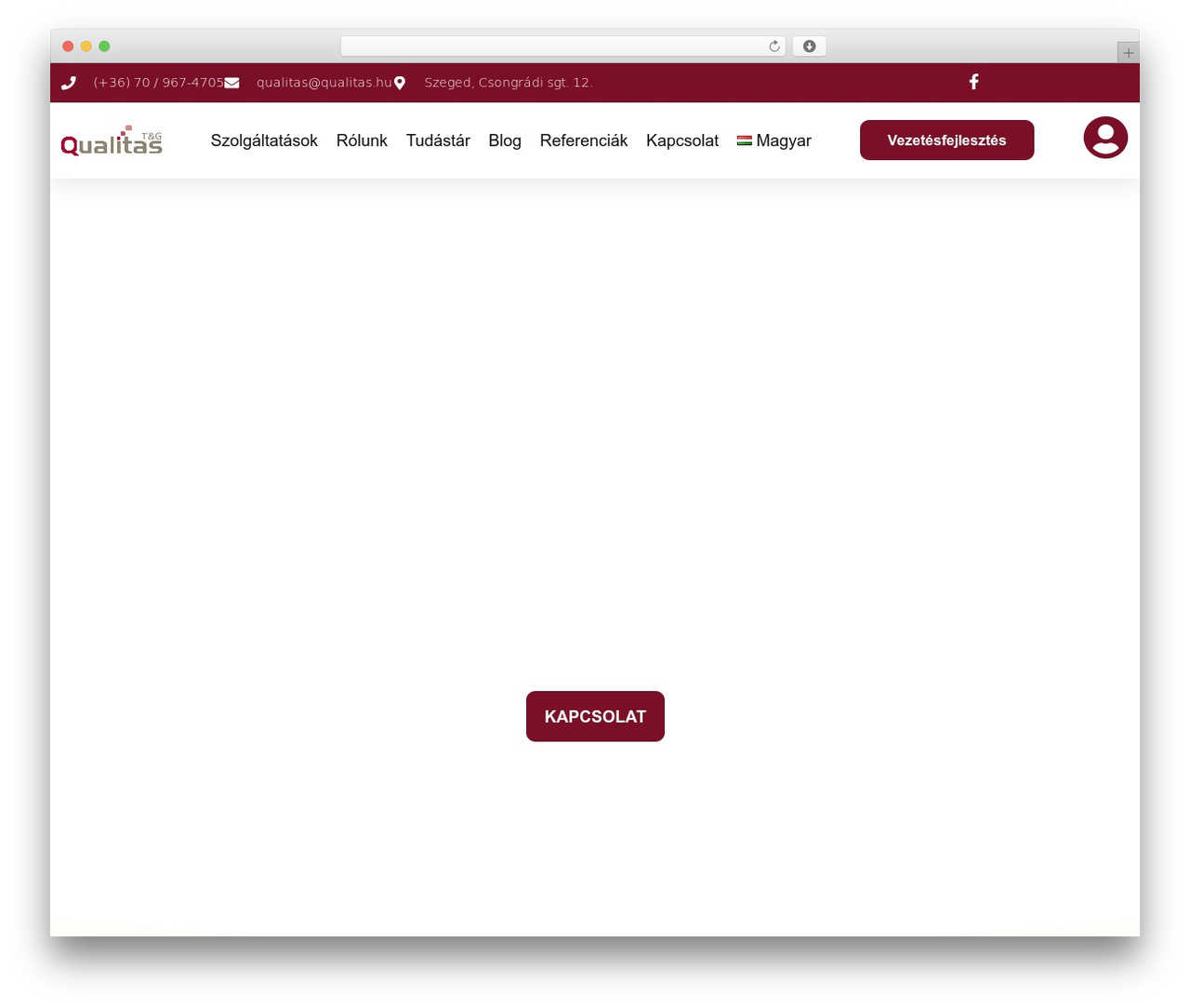 WordPress theme Hello Elementor - qualitas.hu
