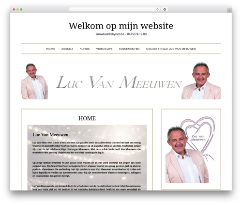 WordPress theme Gold Essentials - lucvanmeeuwen.be