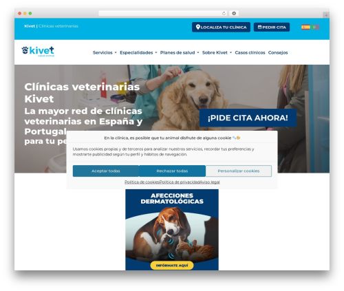 WordPress theme Kivet theme - www.kivet.com