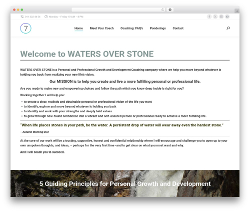 WordPress theme The7 Classic - watersoverstone.com WordPress theme The7 Classic - watersoverstone.com
