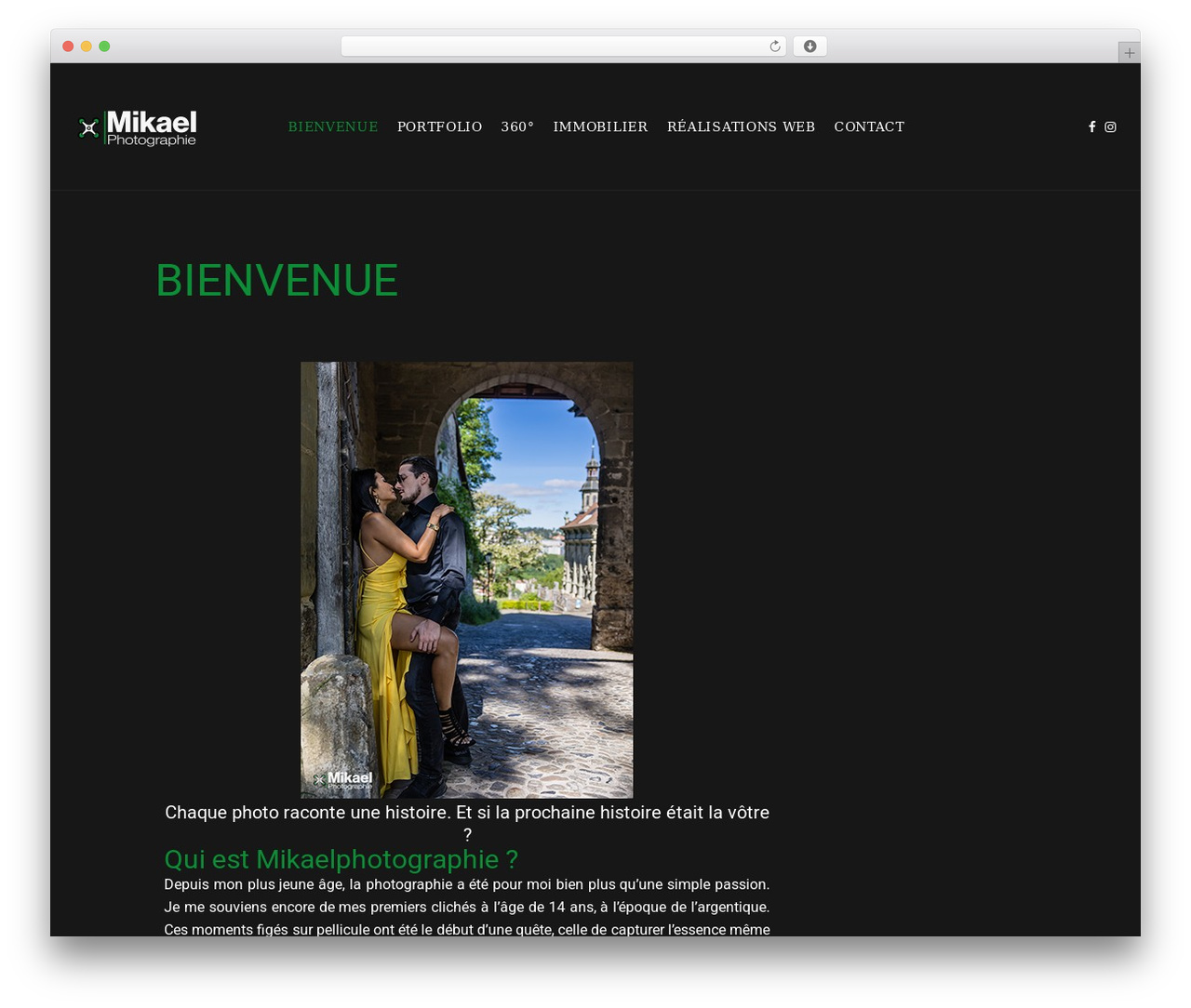 Aurel WordPress theme - mikpix.ch
