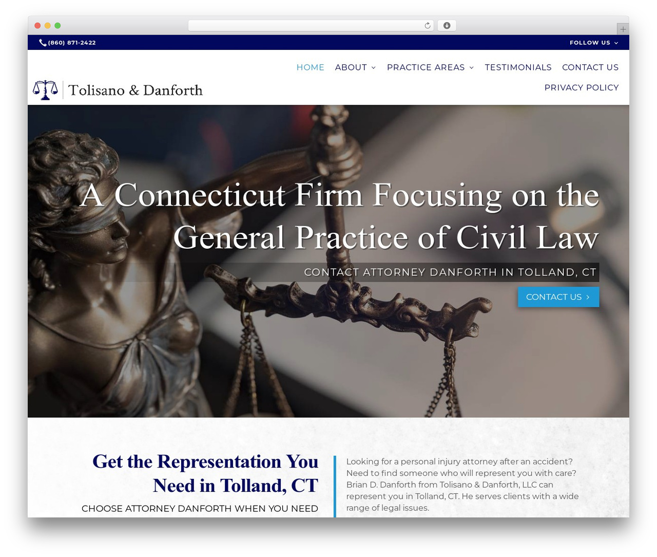 Beacon Theme WordPress theme - tanddlaw.com