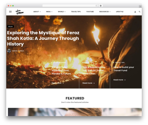 Ceris WordPress theme - akaimu.com