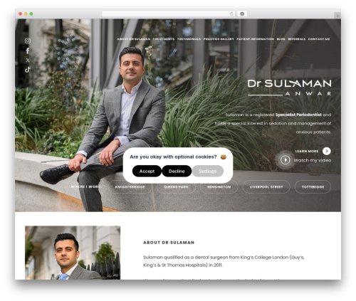 Custom Theme theme WordPress - drsulaman.com
