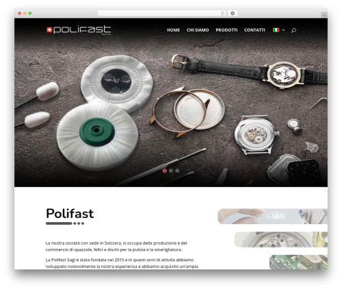 Divi theme WordPress - polifast.ch
