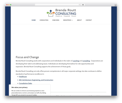 Divi WordPress theme - brendarouttconsulting.com