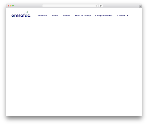 Hello Elementor theme WordPress - amsofac.mx