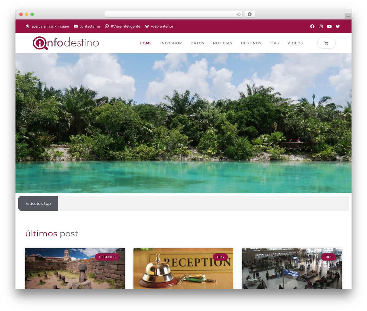 Hello Elementor WordPress ecommerce theme - infodestino.com