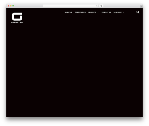 Hen Design Studio Framework WordPress theme - gacoustic.com