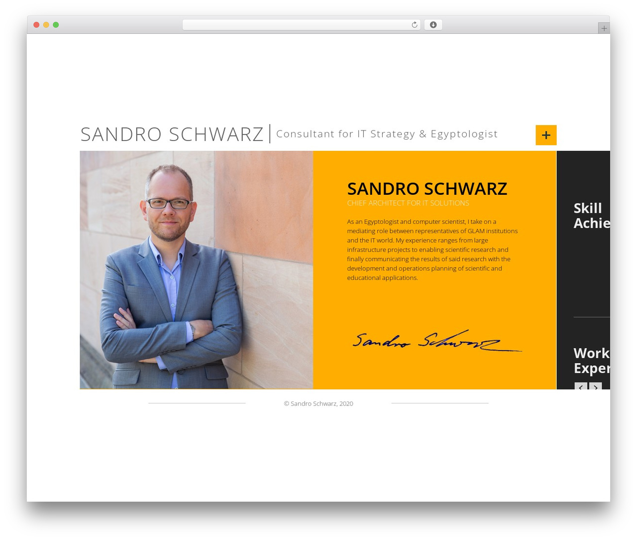 Profession WordPress theme - sandro-schwarz.com Profession WordPress theme - sandro-schwarz.com
