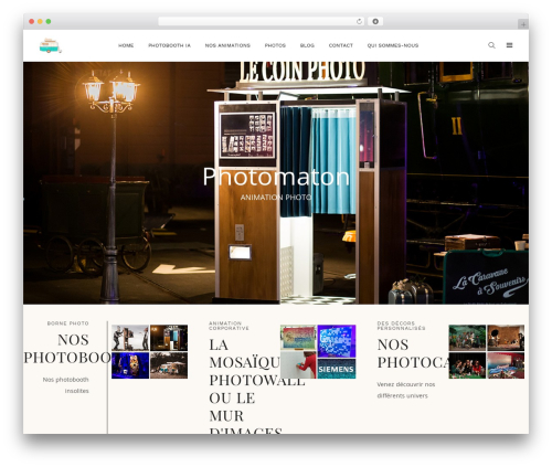 Shutter premium WordPress theme - lacaravaneasouvenirs.com