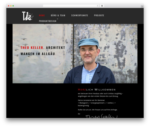 Theme WordPress Divi - theokeller.de