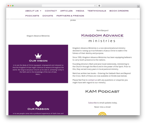 Buzzsprout podcasting WordPress plugin - kingdomadvanceministries.com