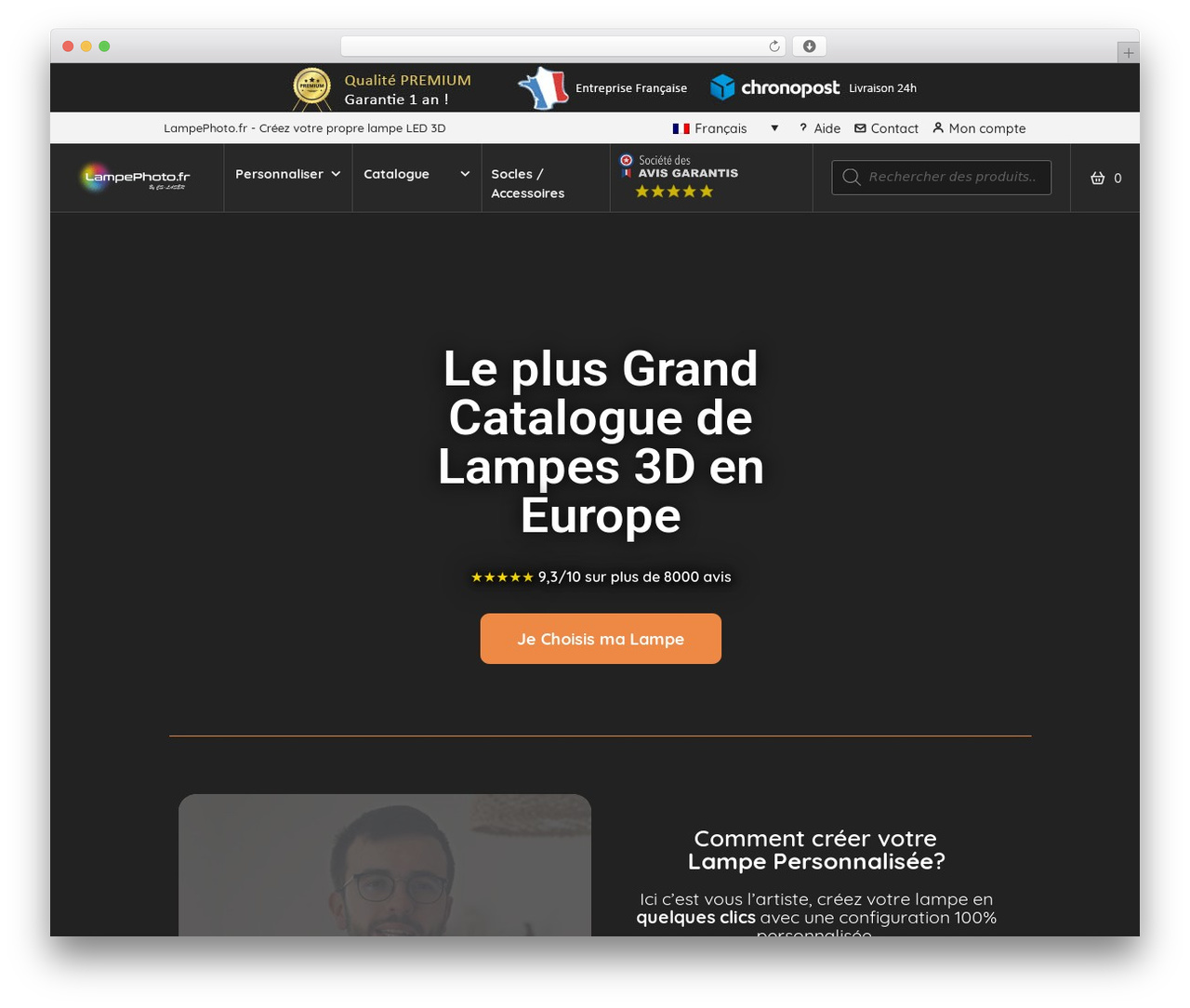 Theme WordPress Thème Wordpress - lampephoto.fr