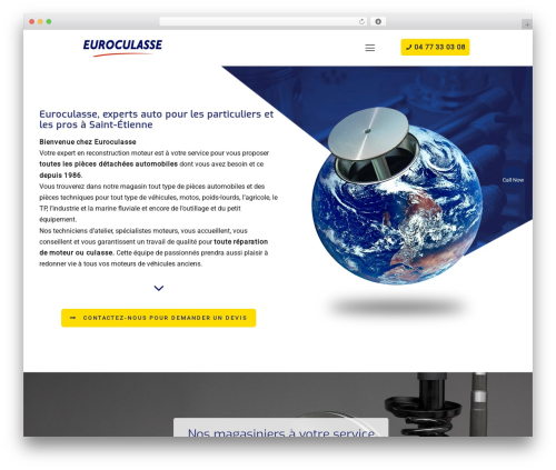 WordPress theme Betheme - euroculasse.com