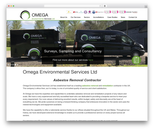 Mega Menu by WooRockets.com (wr-megamenu) free WordPress plugin - omega-enviro.co.uk