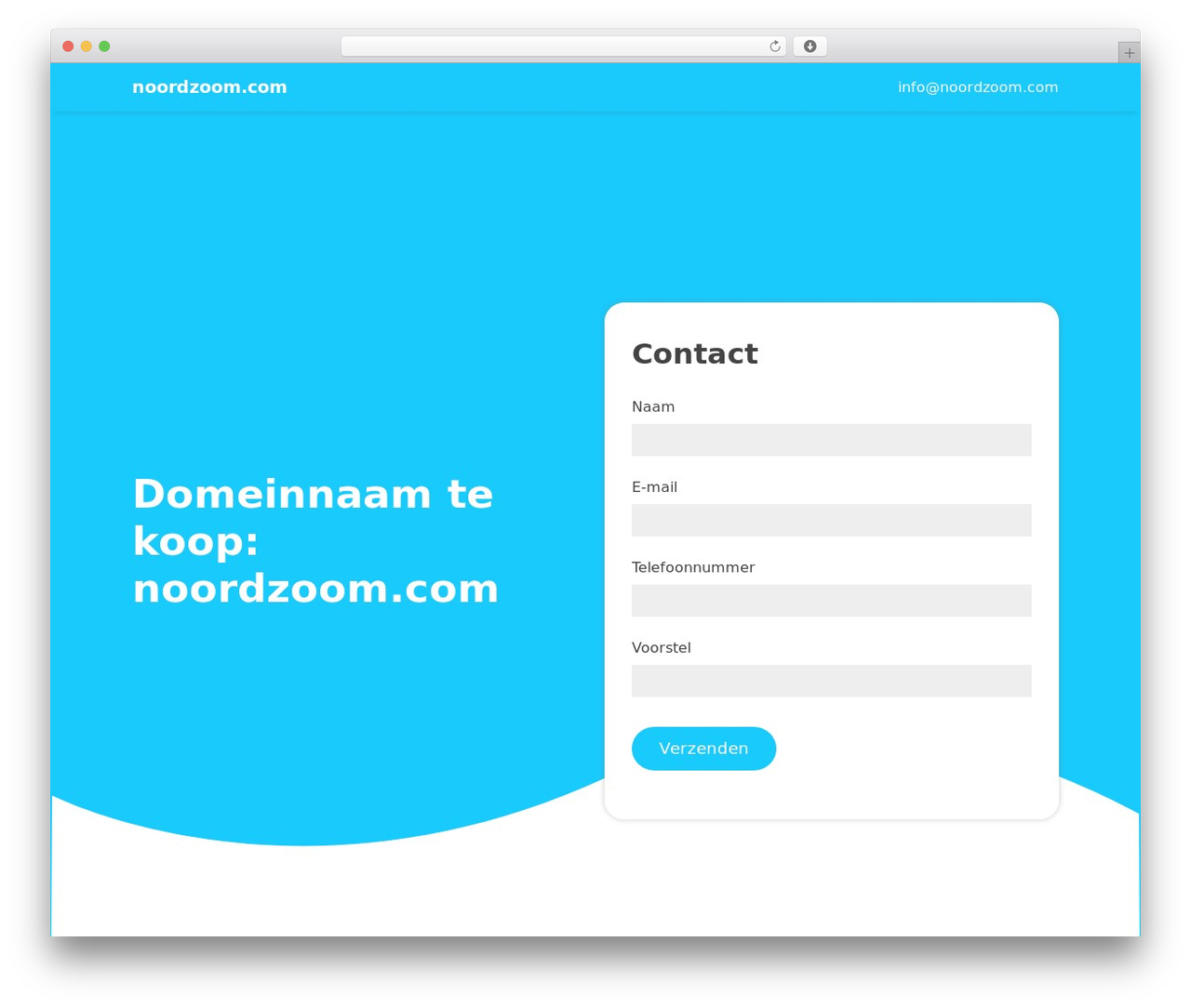 WordPress theme HTML5 Blank - noordzoom.com
